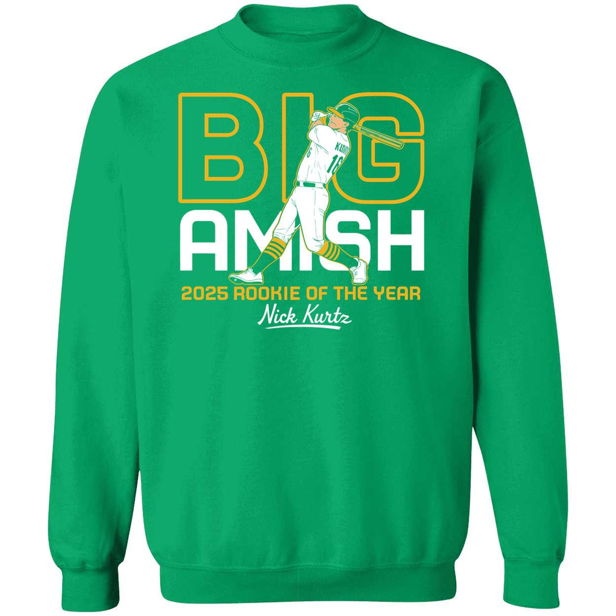 Nick Kurtz Big Amish Rookie Of The Year Sweatshirt
