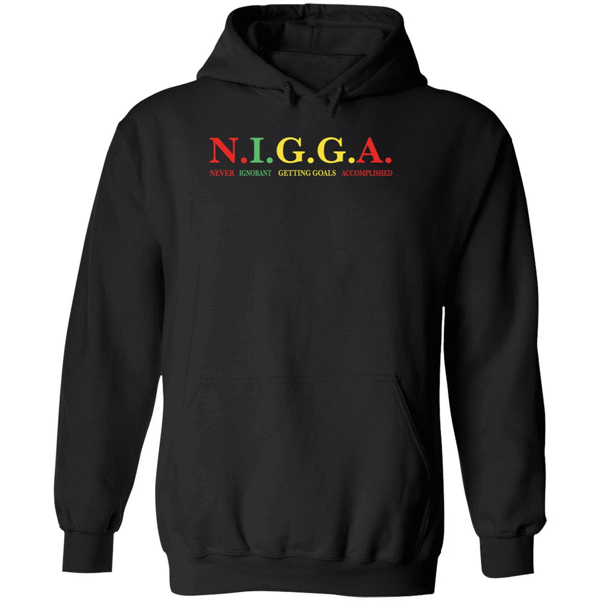Nigga Never Ignorant Getting Goals Accomplished Shirt