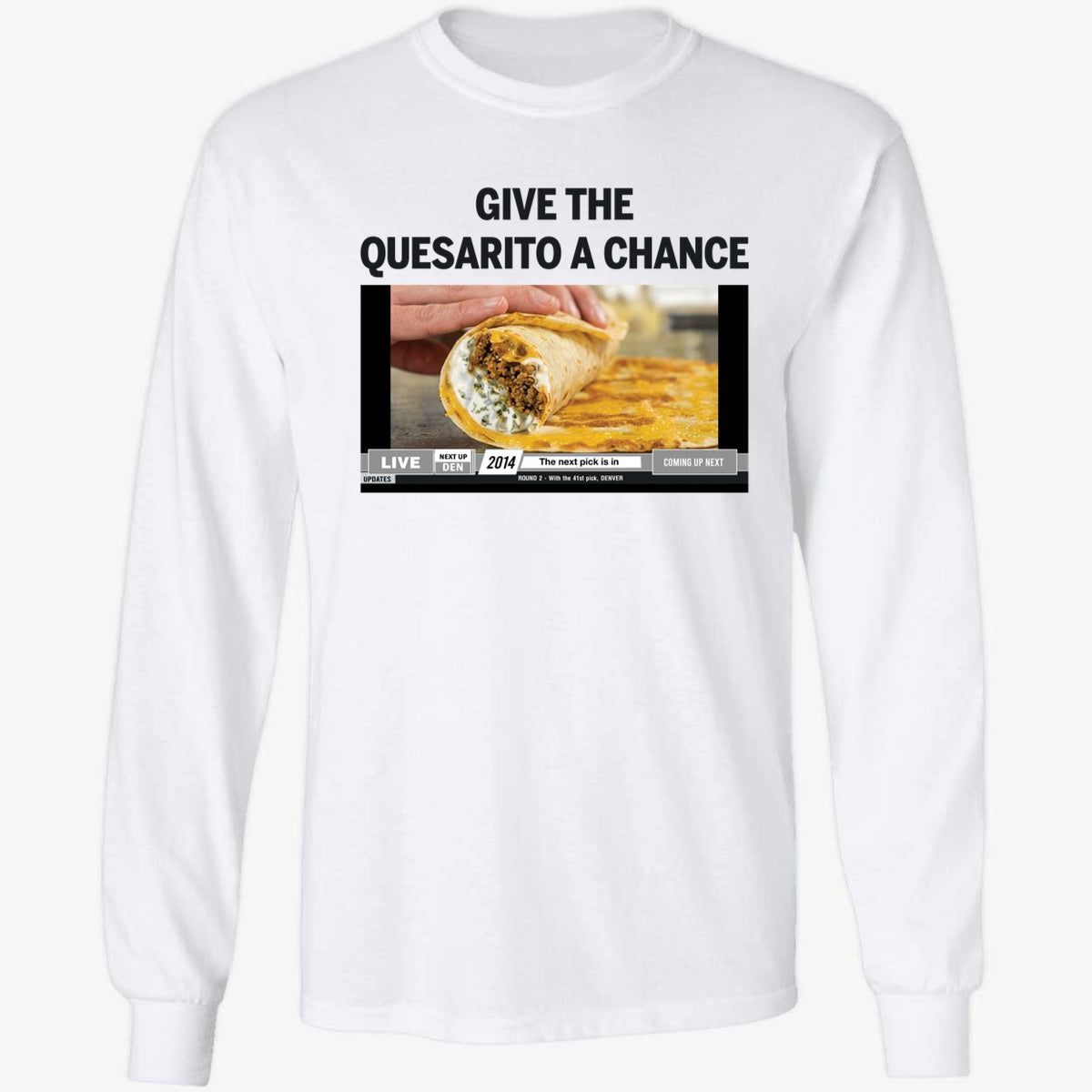 Nikola Jokic Give The Quesarito A Chance Shirt