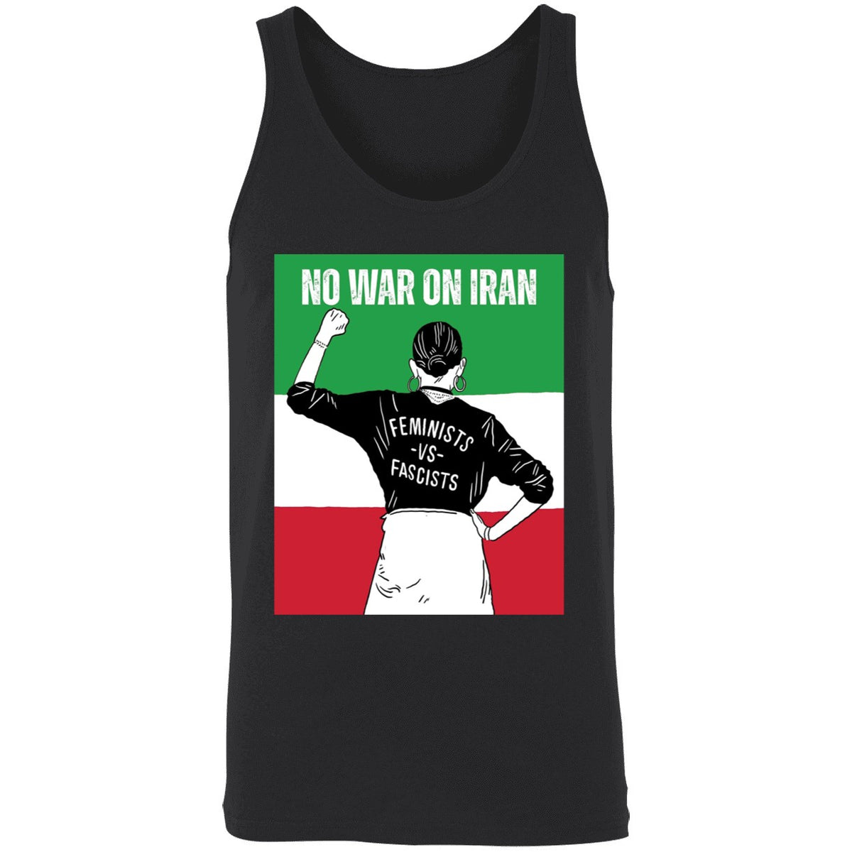 No War On Iran Feminists Vs Fascists Shirt