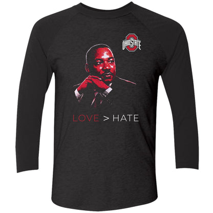 Ohio State Love > Hate MLK Day Shirt