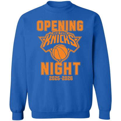 Opening New York Knicks Night 2025 2026 Sweatshirt
