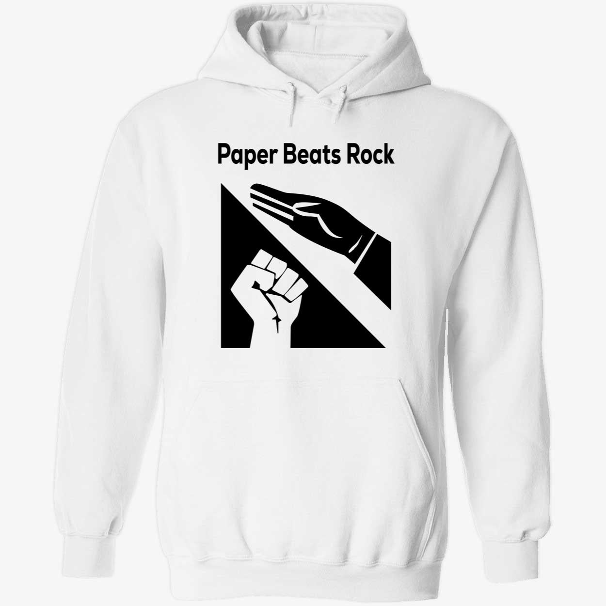 Paper Beats Rock Hoodie