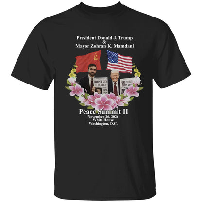 Peace Summit Ii Donald J Trump And Zohran K Mamdani Shirt