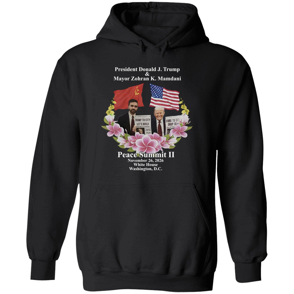 Peace Summit Ii Donald J Trump And Zohran K Mamdani Shirt
