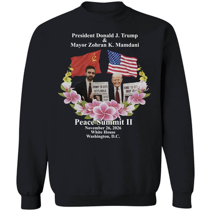 Peace Summit Ii Donald J Trump And Zohran K Mamdani Shirt