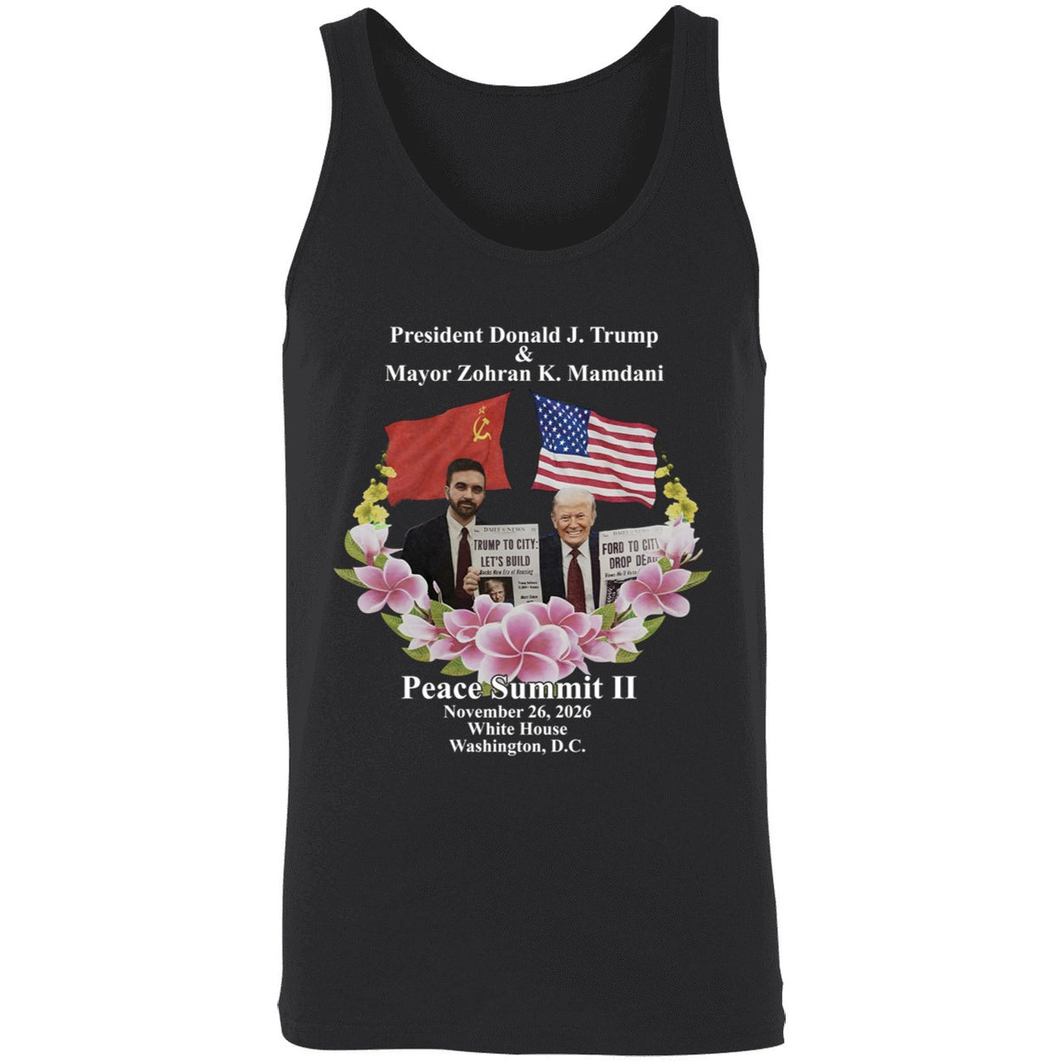 Peace Summit Ii Donald J Trump And Zohran K Mamdani Shirt