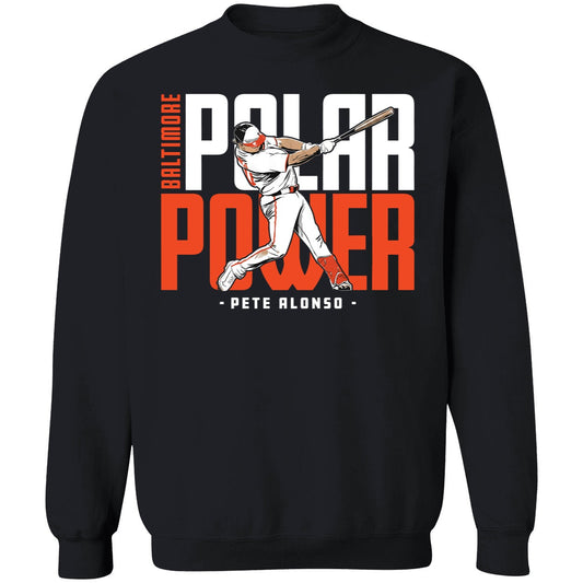 Pete Alonso Polar Power Baltimore Sweatshirt