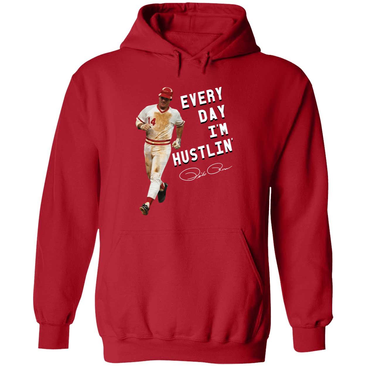 Pete Rose Every Day I'm Hustlin' Shirt