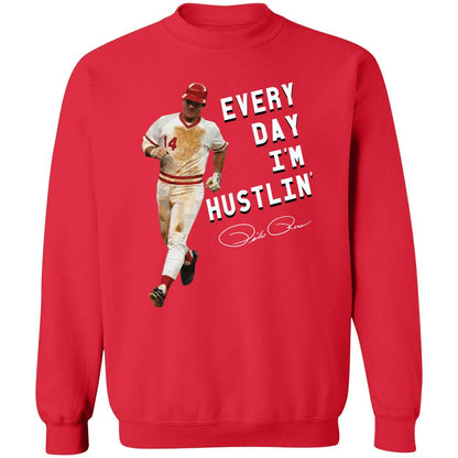 Pete Rose Every Day I'm Hustlin' Shirt