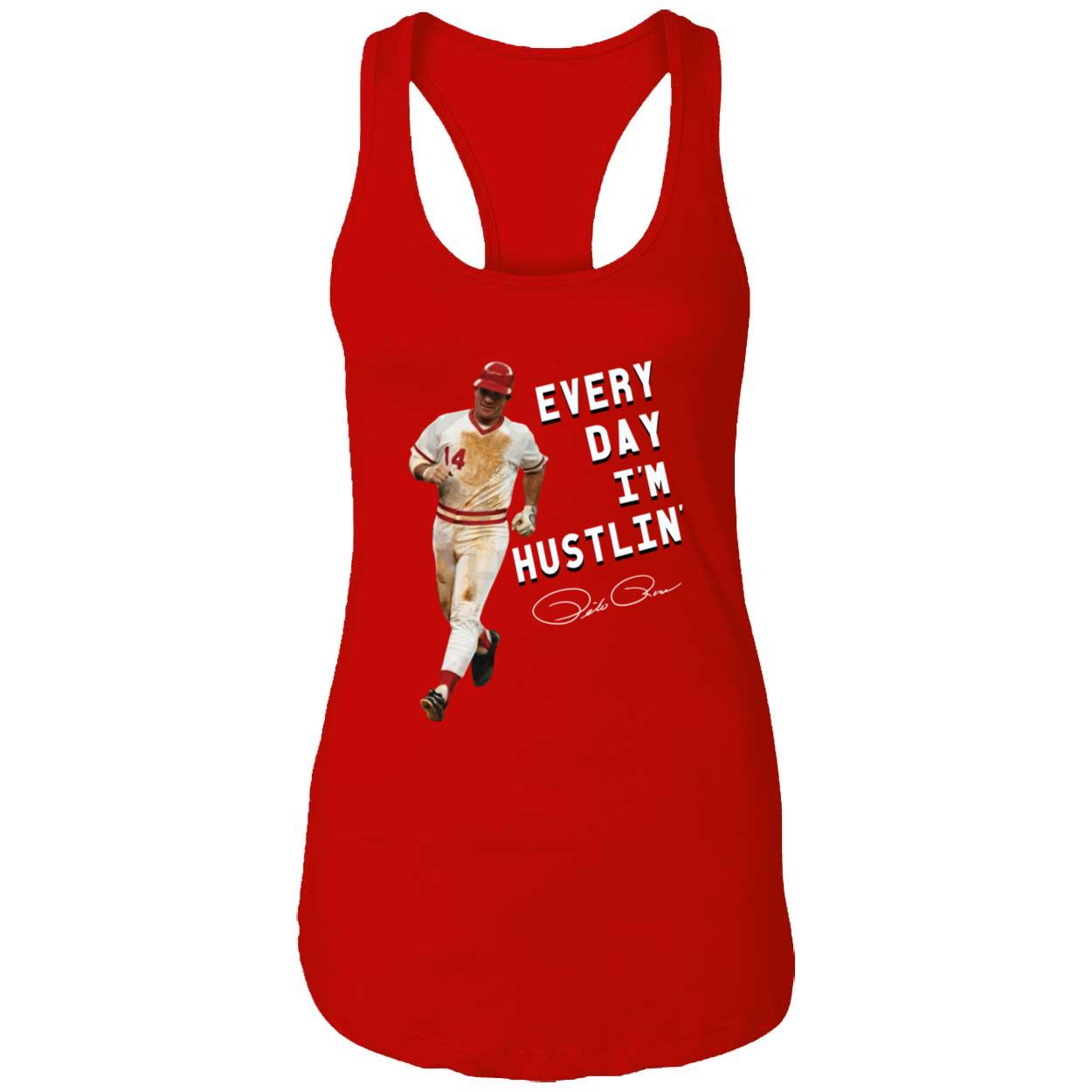Pete Rose Every Day I'm Hustlin' Shirt