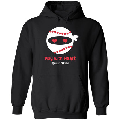 Pitching Ninja Play With Heart Shirt