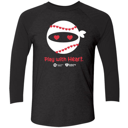Pitching Ninja Play With Heart Shirt