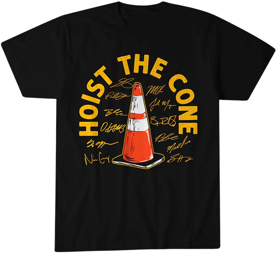 Pittsburgh Baseball Hoist The Cone Signatures Shirt