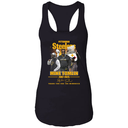 Pittsburgh Steelers Mike Tomlin 2007 2025 Thank You For The Memories Shirt