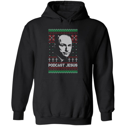 Podcast Jesus Christmas Hoodie