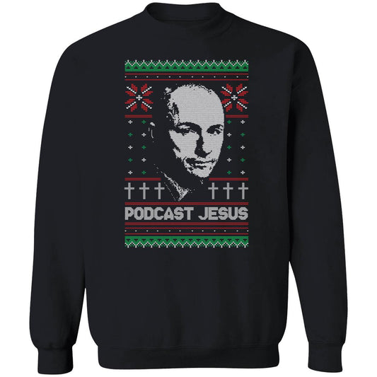 Podcast Jesus Christmas Sweatshirt
