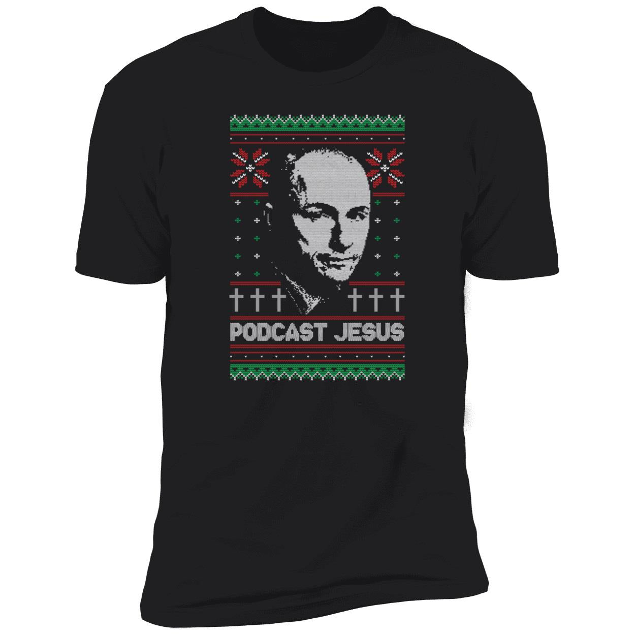 Podcast Jesus Christmas Premium SS T-Shirt
