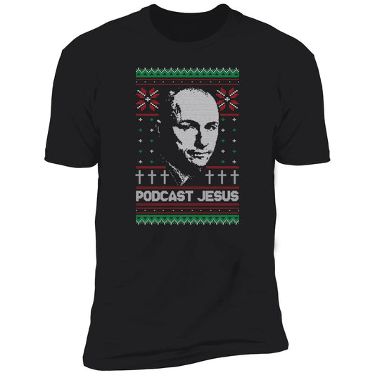 Podcast Jesus Christmas Premium SS T-Shirt