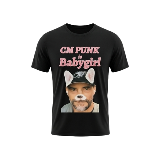 Punker CM Punk Is Baby Girl Shirt