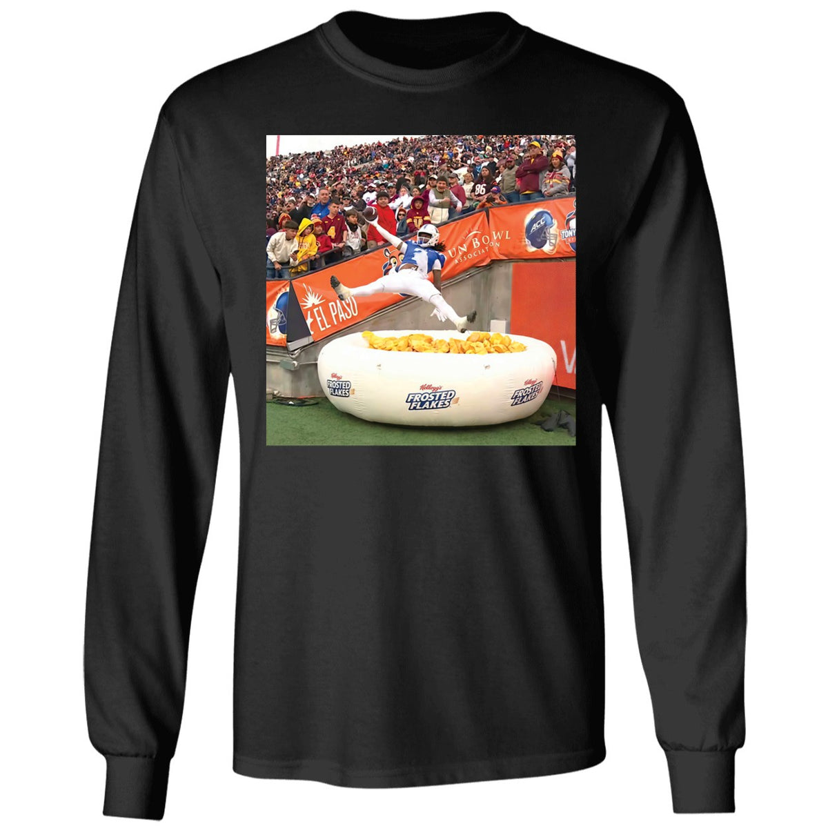 Que'sean Brown Frosted Flakes Leap Shirt