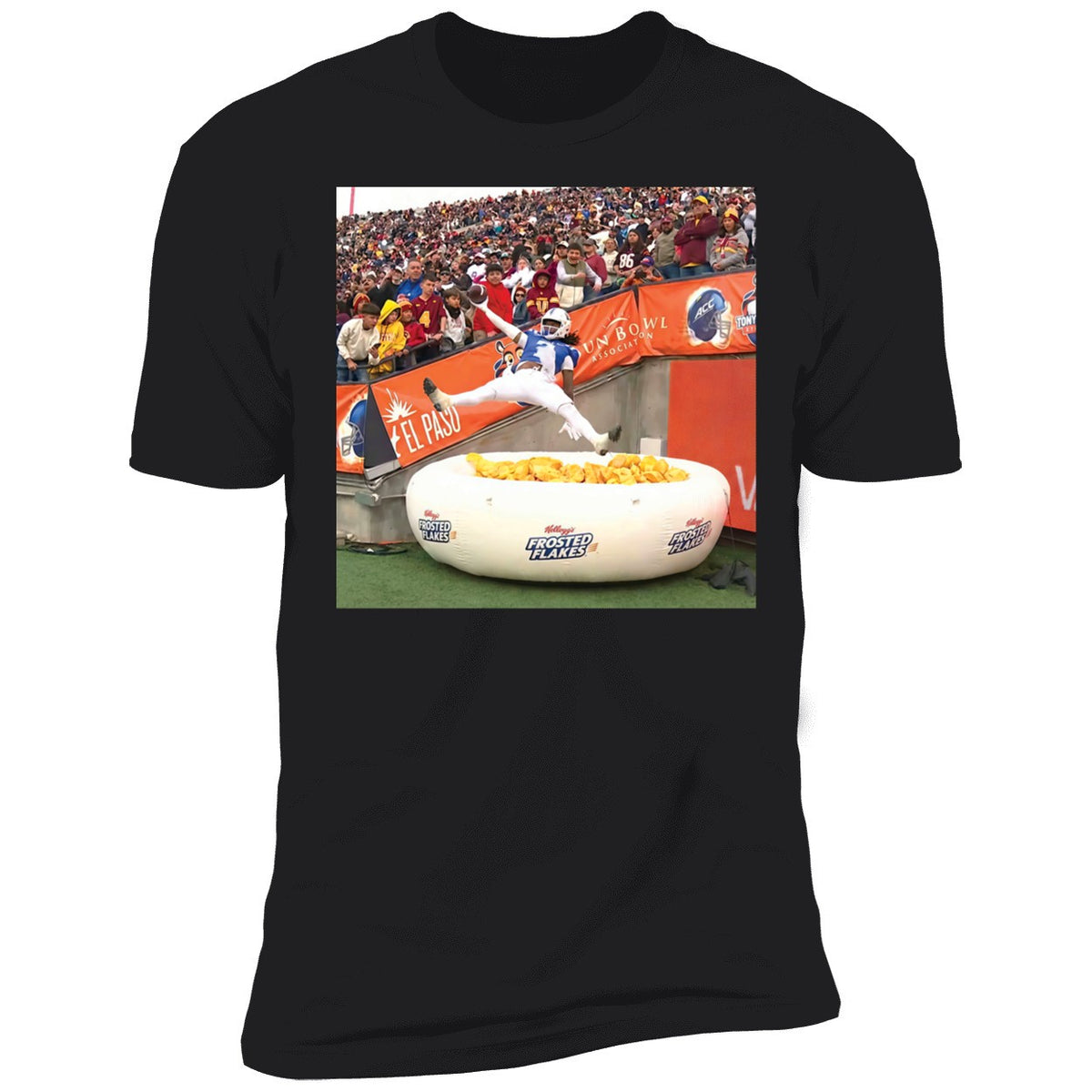 Que'sean Brown Frosted Flakes Leap Shirt