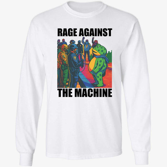 Rage Against The Machine Portland Frog Long Sleeve Shirt