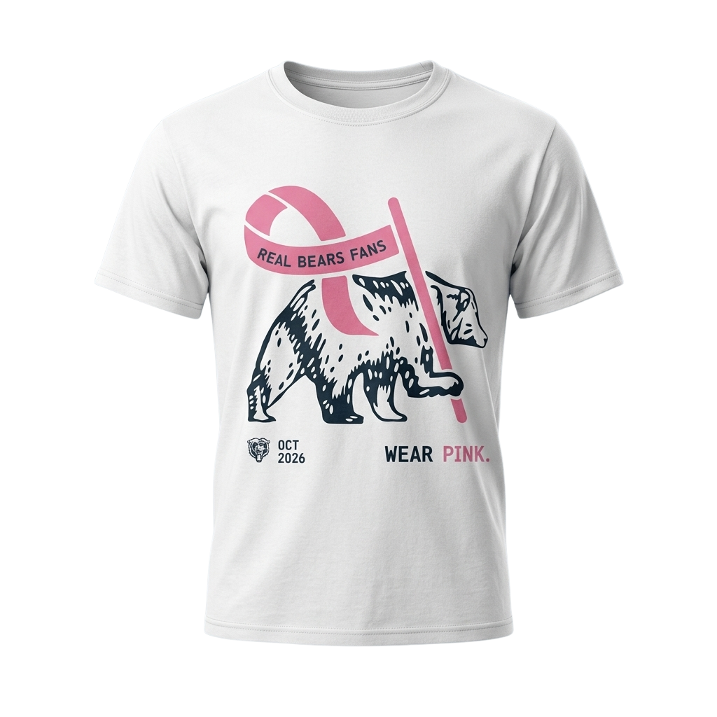 Real Bears Fans Wear Pink 2026 Shirt