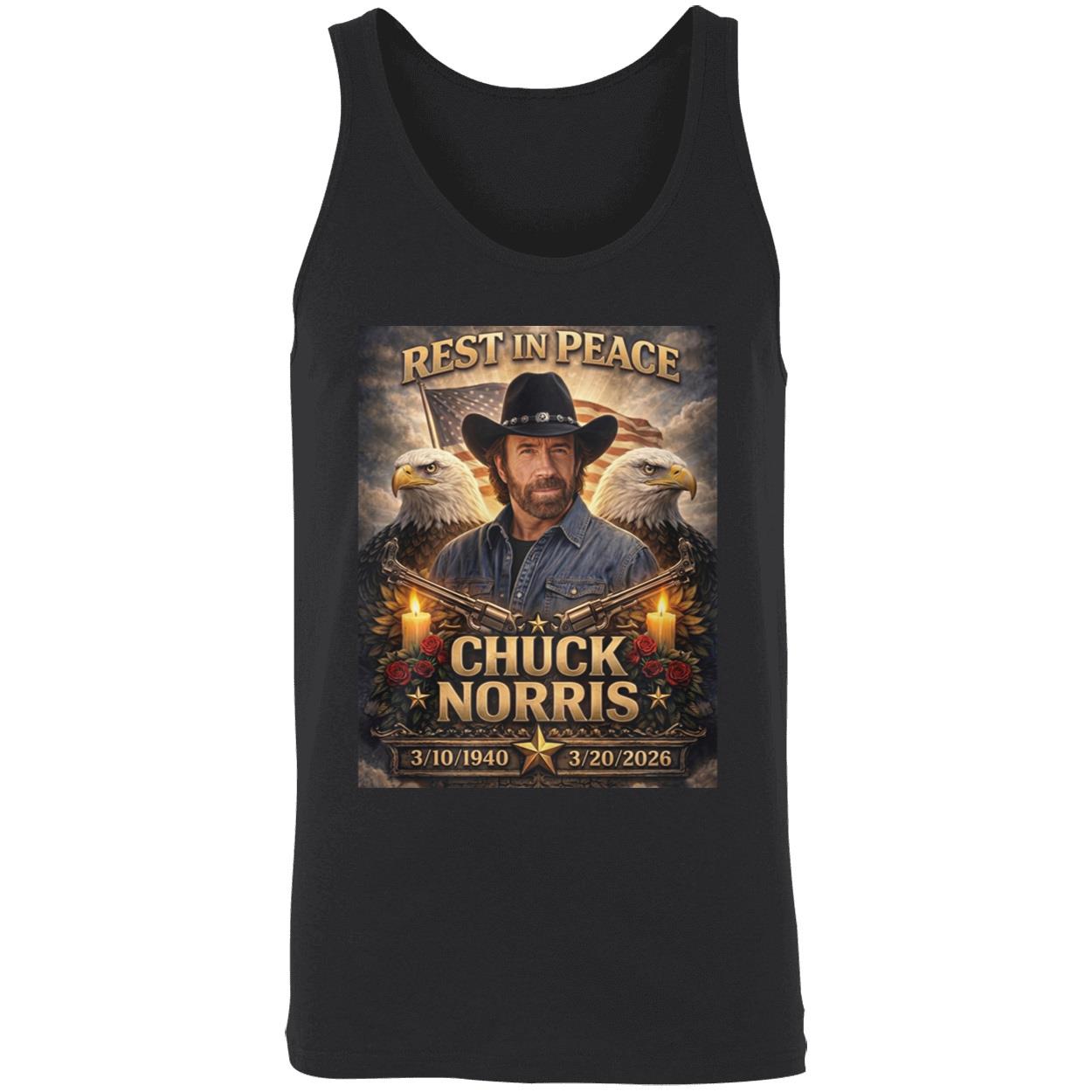 Rest In Peace Chuck Norris 1940 2026 Shirt