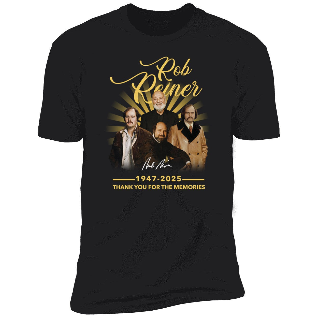 Rob Reiner 1947 2025 Thank You For The Memories Premium SS T-Shirt
