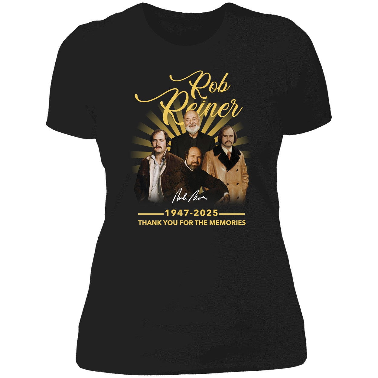 Rob Reiner 1947 2025 Thank You For The Memories Long Sleeve Shirt