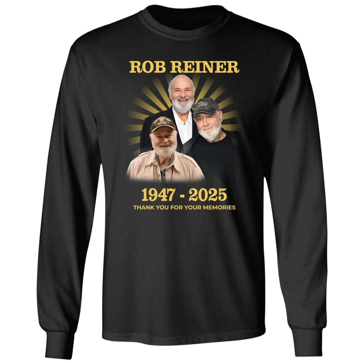 Rob Reiner 1947 2025 Thank You For Your Memories Hoodie
