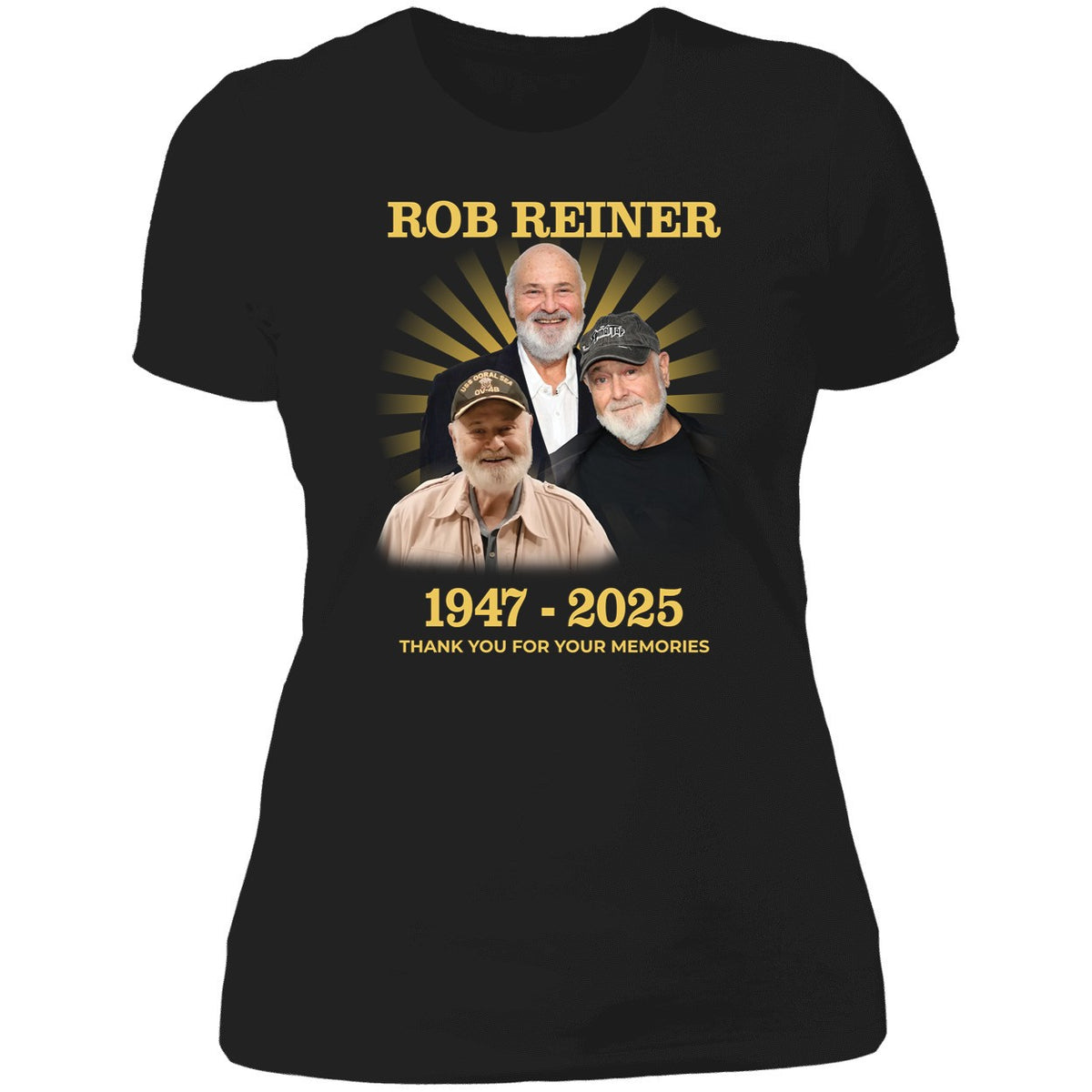 Rob Reiner 1947 2025 Thank You For Your Memories Premium SS T-Shirt