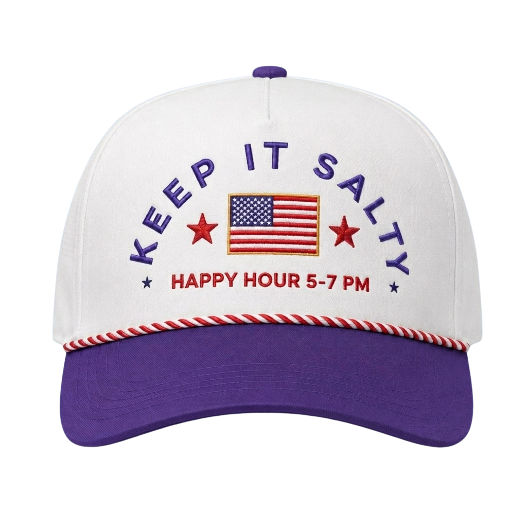 Royce White Keep It Salty Happy Hour 5-7 PM Hat