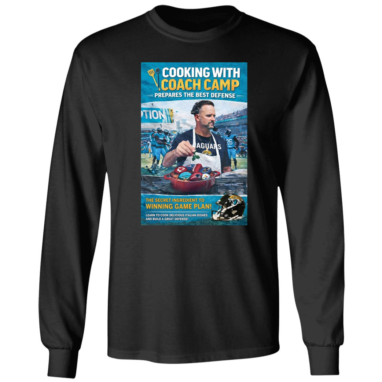 Ryan Nielsen Jaguars Cooking With Coach Camp Prepares The Best Defense Shirt