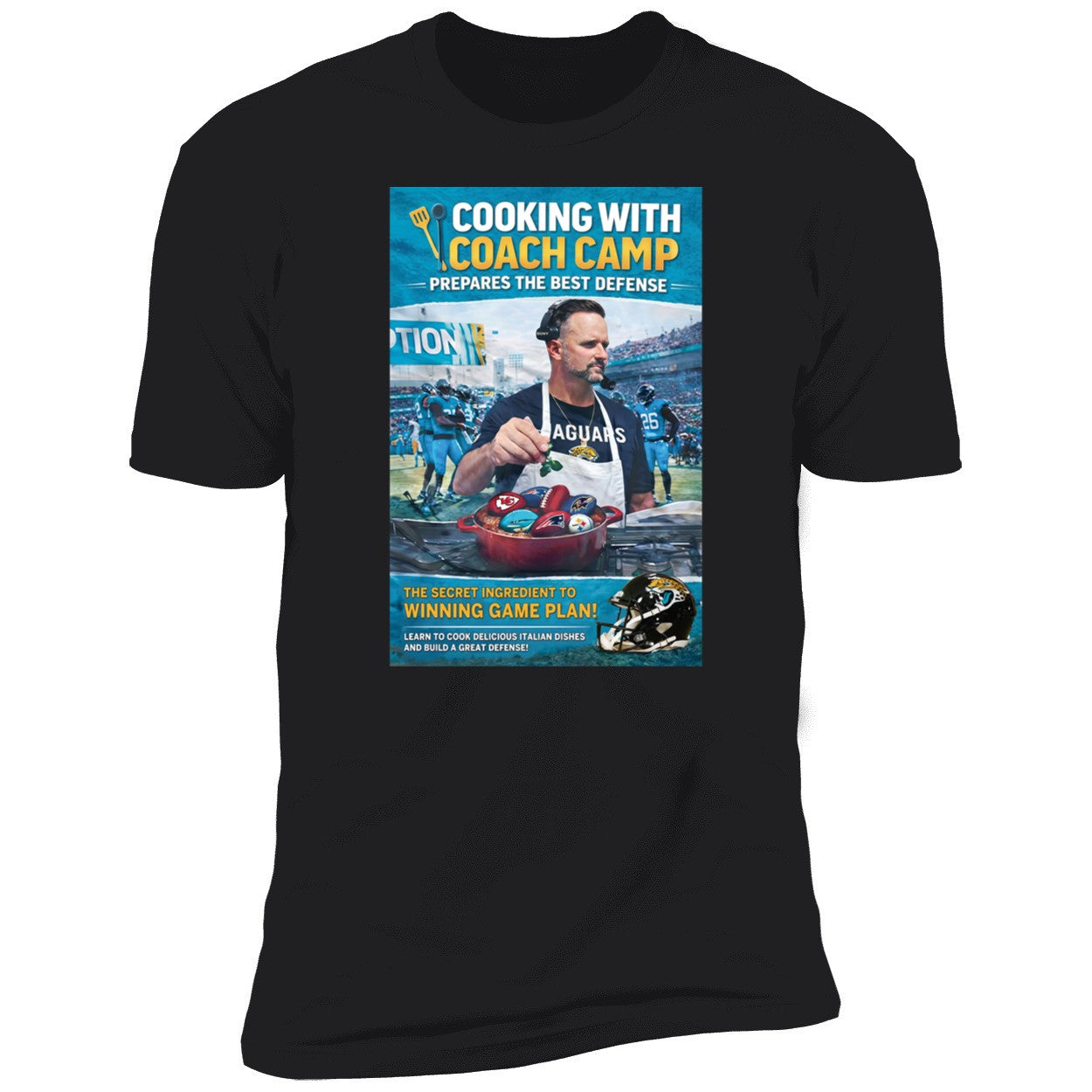 Ryan Nielsen Jaguars Cooking With Coach Camp Prepares The Best Defense Shirt