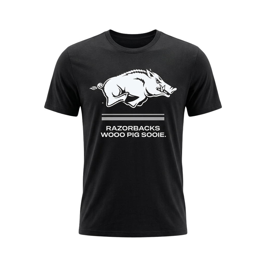 Ryan Silverfield Razorbacks Wooo Pig Sooie Shirt