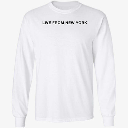 Sabrina Carpenter Embroidered Live From New York Sweatshirt