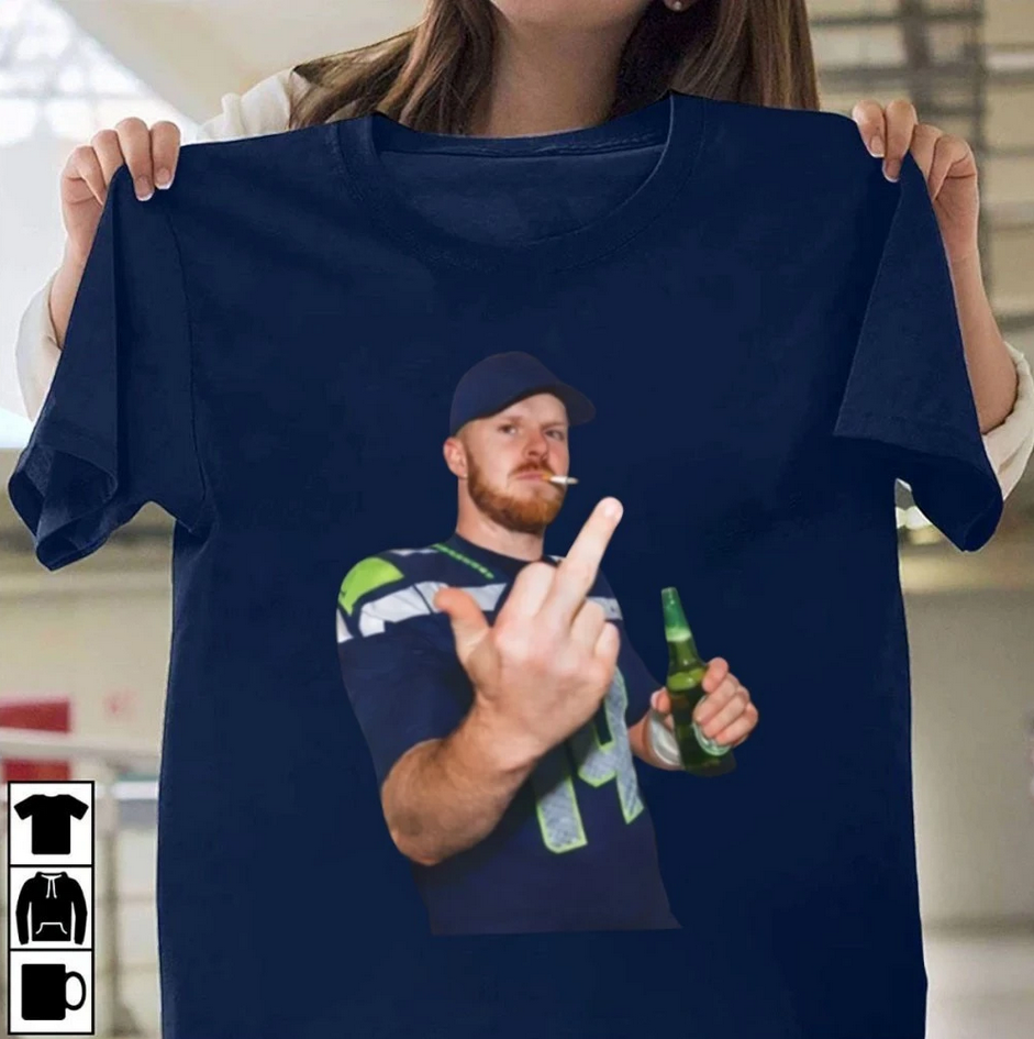 Sam Darnold Flipping The Bird Shirt