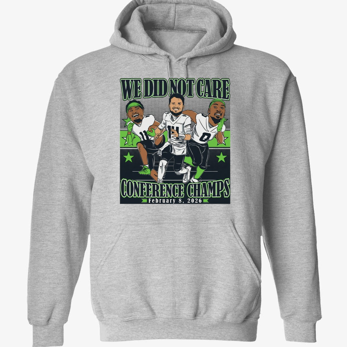 Sam Darnold Jaxon Smith-njigba Demarcus Lawrence Conference Champions Caricatures Shirt