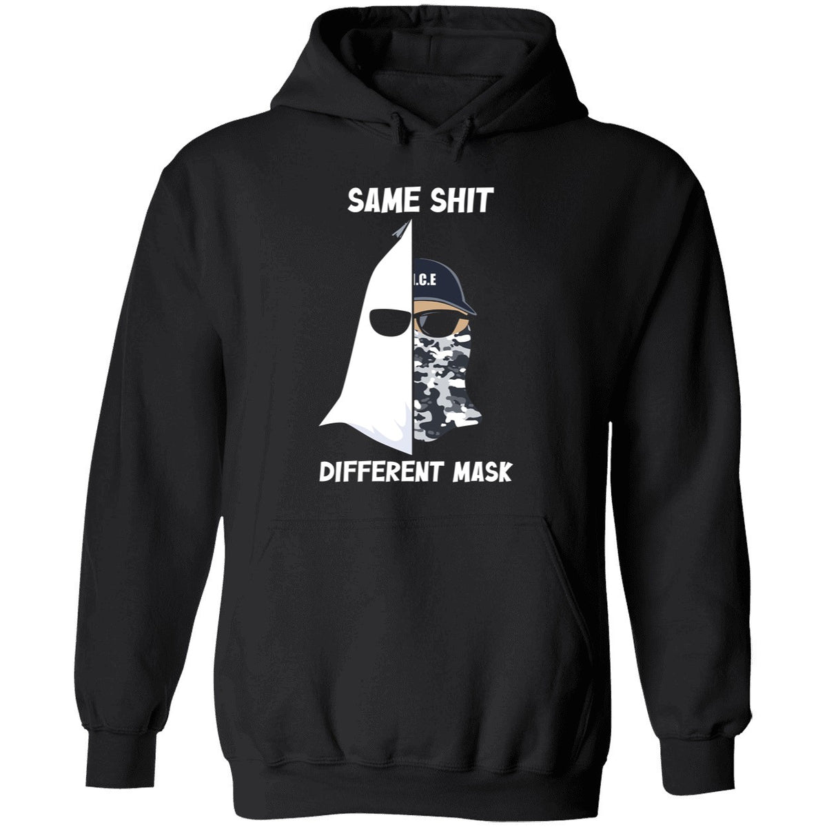 Same Shit Different Mask Ku Klux Klan And Ice Shirt