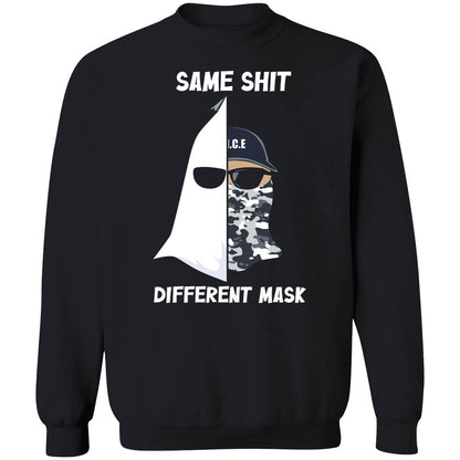 Same Shit Different Mask Ku Klux Klan And Ice Shirt