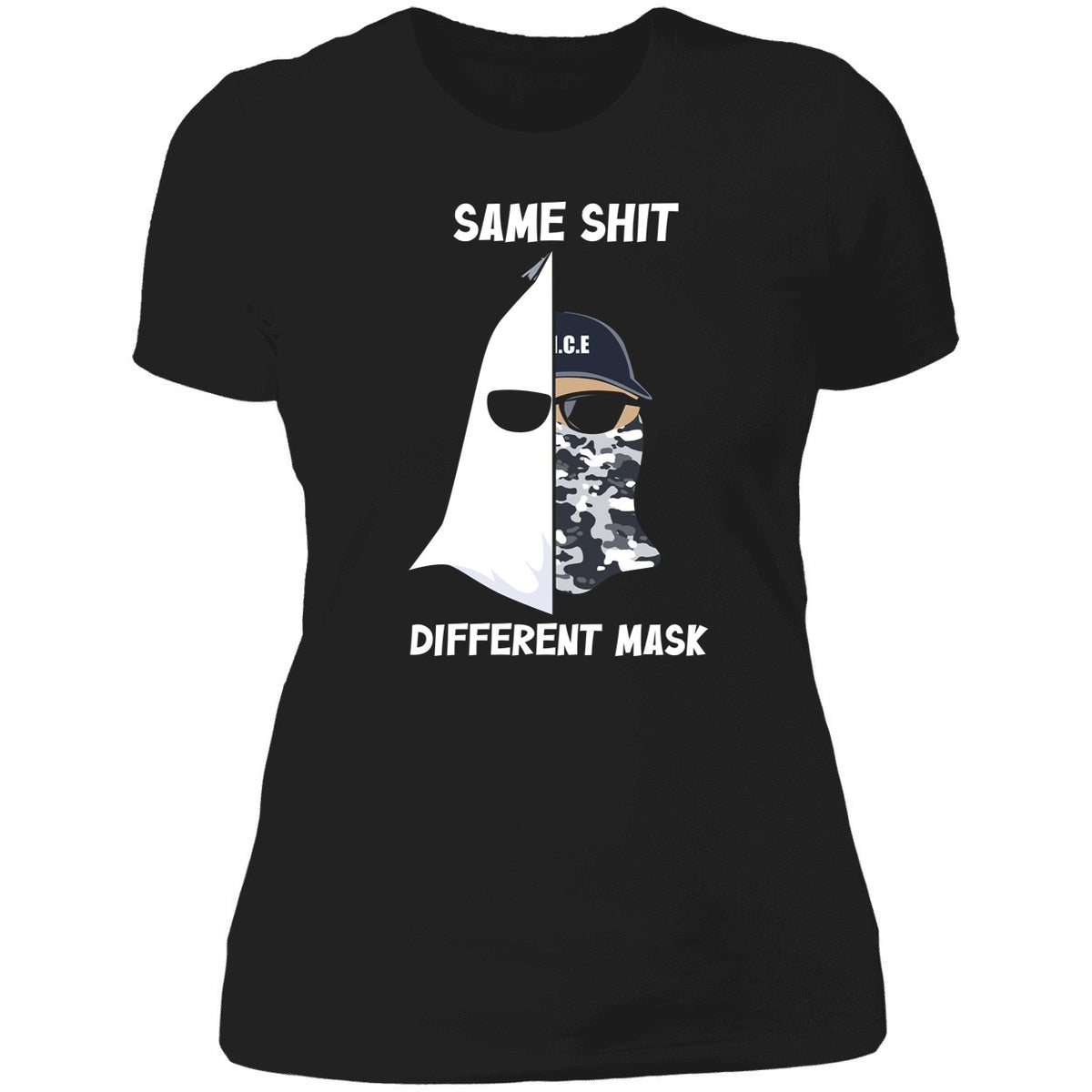 Same Shit Different Mask Ku Klux Klan And Ice Shirt