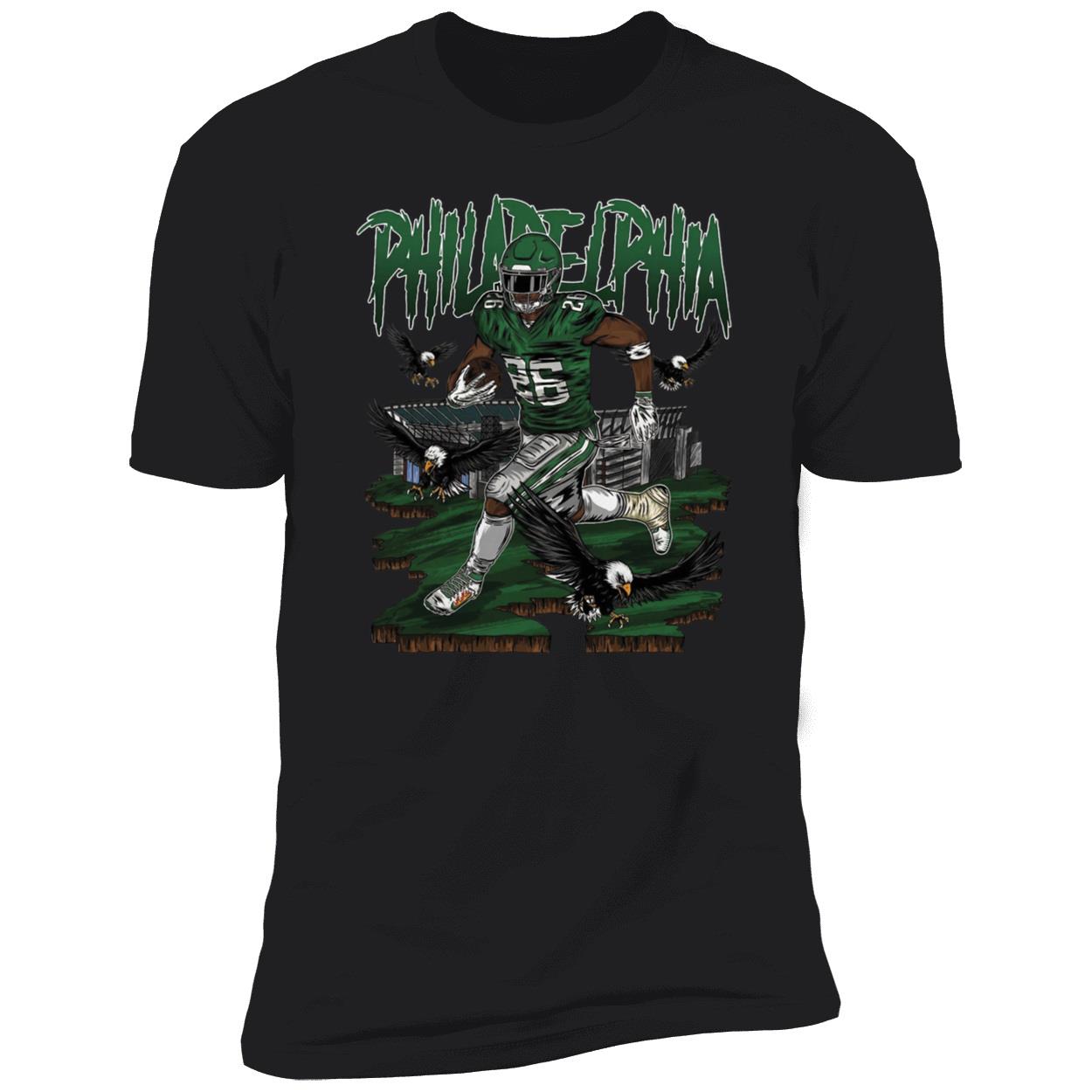Saquon Barkley Run It Up Philadelphia Eagles Shirt