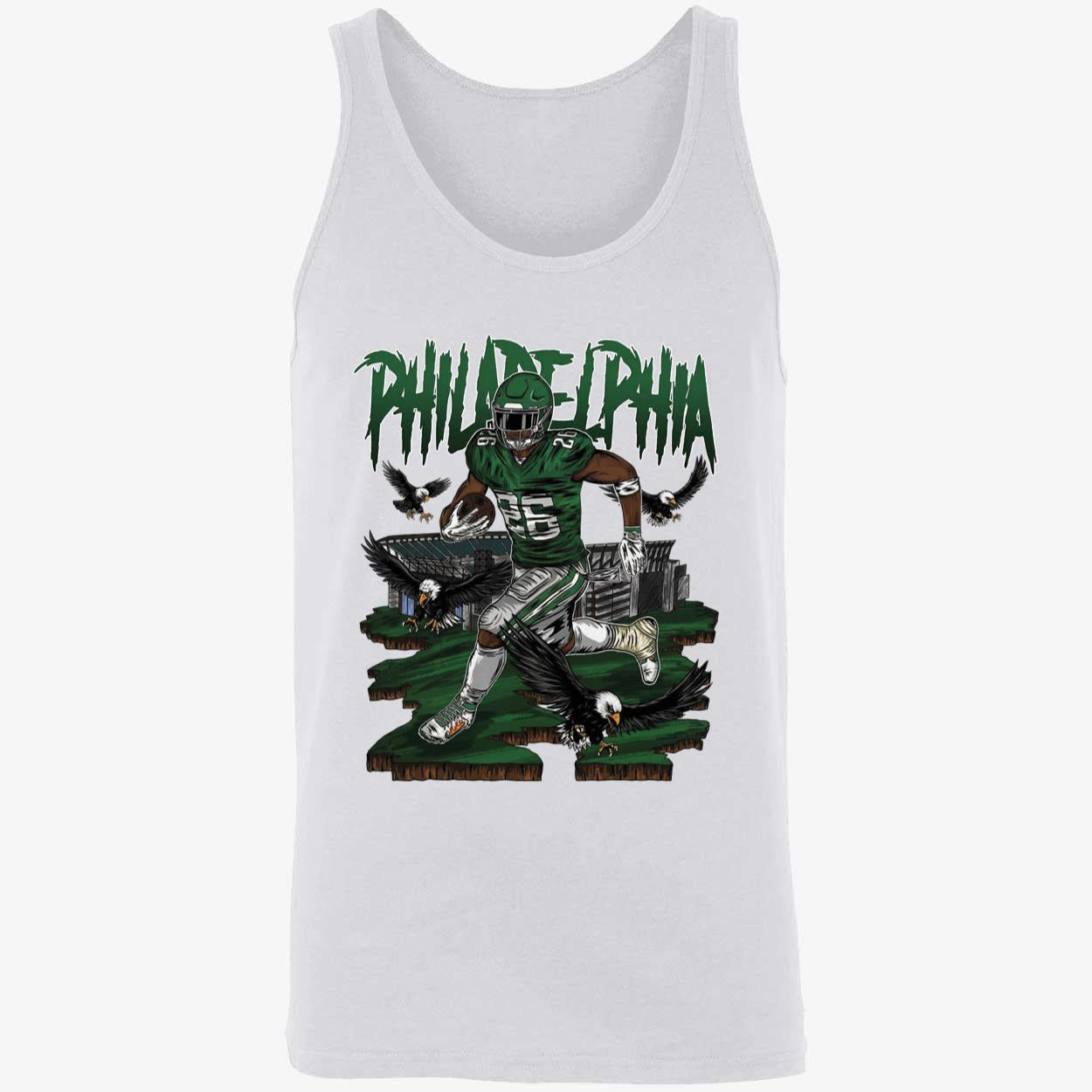 Saquon Barkley Run It Up Philadelphia Eagles Shirt