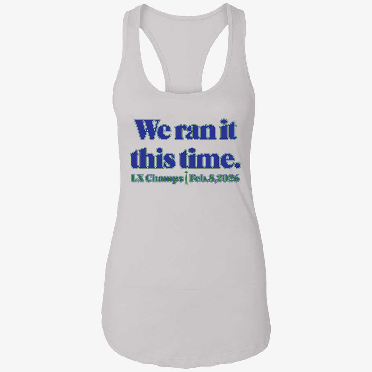 Seahawk We Ran It This Time Shirt