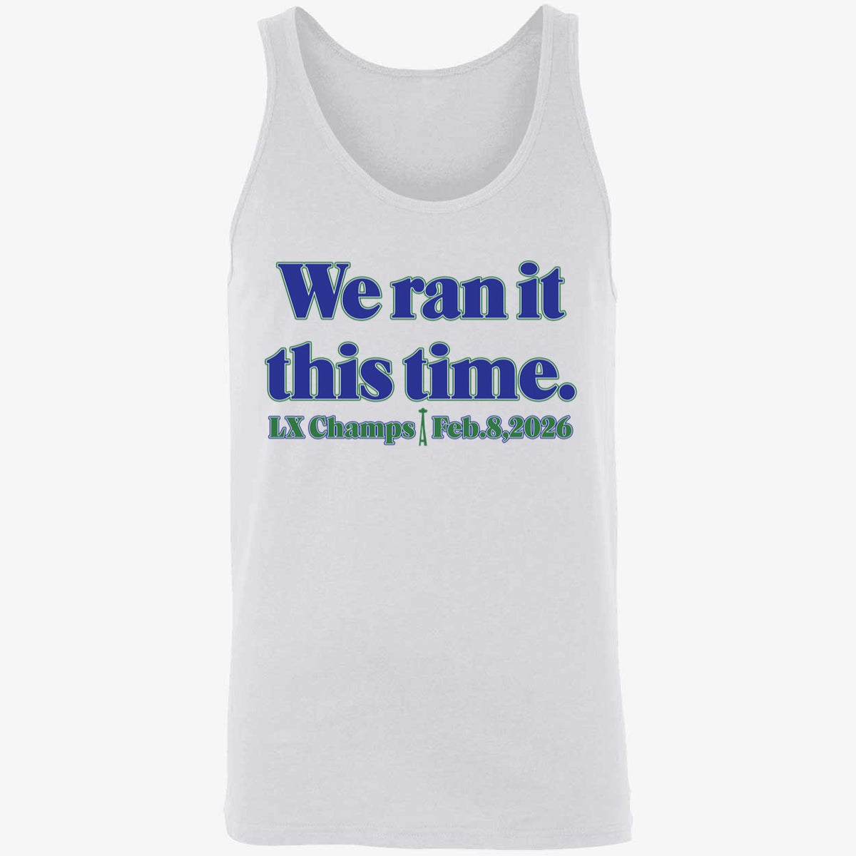 Seahawk We Ran It This Time Shirt
