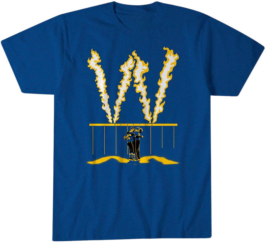 Seattle Baseball Fire The W Shirt