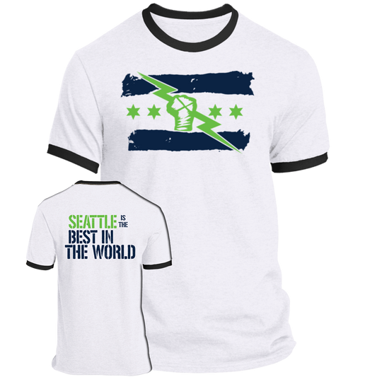 Seattle Is The Best In The World Ringer Shirt