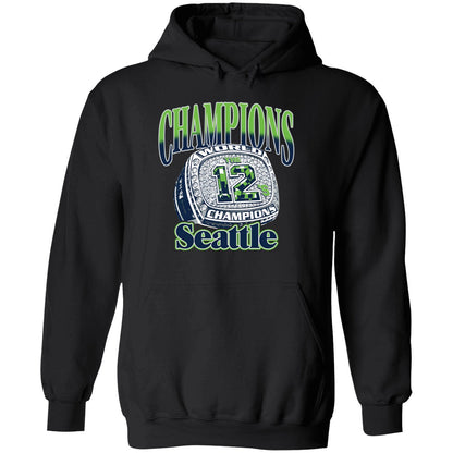 Seattle Seahawks Champions Ring The 12's Shirt